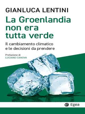 cover image of La Groenlandia non era tutta verde